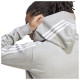 Adidas Ανδρική ζακέτα Essentials French terry 3-Stripes Full-Zip Hoodie